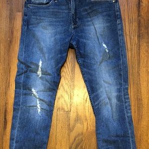 Calvin Klein Jeans Distressed Slim Boyfriend